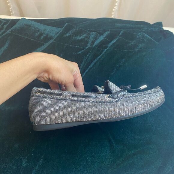 Michael Kors silver loafers, size 7,5 - Picture 7 of 11